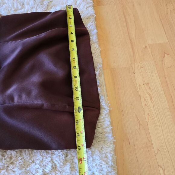 B2 Womens Elegant Brown Strapless Dress Size 14 Renaissance Fairycore - Picture 2 of 10